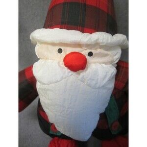 DEPT. 56 NYLON  STUFFED NYLON 16"  SANTA